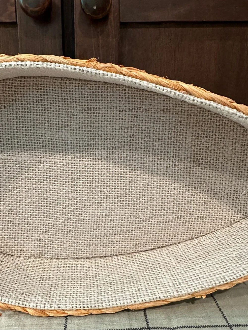 Carrot shaped basket